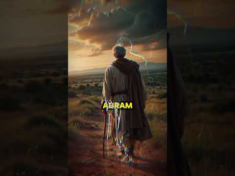 Abram's Amazing Journey of Faith 💯😱 #shorts #video #abraham