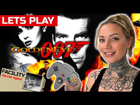 Goldeneye 007 Secret Agent! Facility Nintendo gameplay