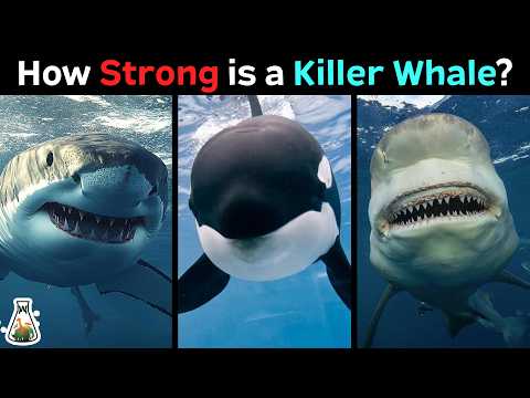 How Strong is a Killer Whale Compared to Sharks?