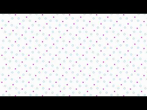 Repeating Pattern of Geometric Shapes - Background Loop Animation | Free HD Version Footage