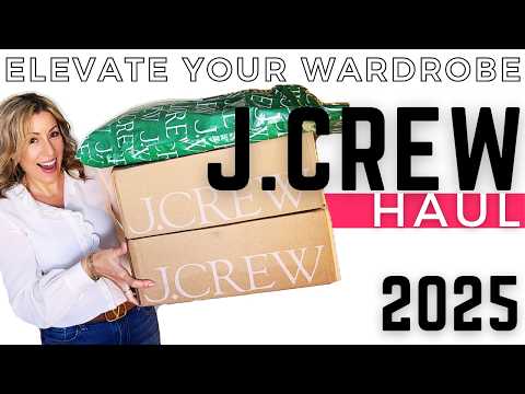 AMAZING J.Crew Haul ✨ Luxurious & Timeless Finds You NEED! 2025