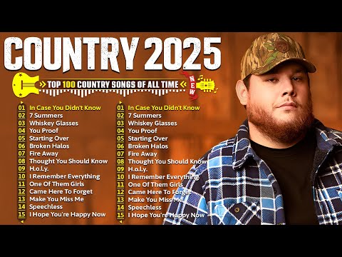 New Country Music 2025 🌕 Luke Combs, Morgan Wallen, Kane Brown, Chris Stapleton, Brett Young,