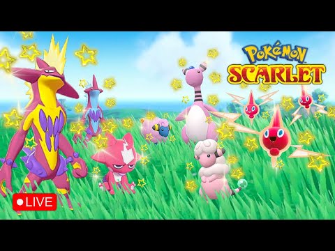 Shiny PALDEA DEX Hunt (/w Shiny Charm) Pokemon Scarlet & Violet