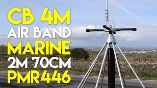 Moonraker Skyscan Desktop Antenna Tested On 7 Bands