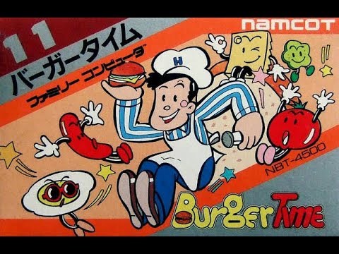 BurgerTime (NES) REVIEW - FamiThon #69