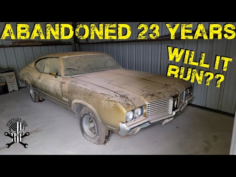 BARNFIND OLDS - Will it Run After 23 Years ABANDONED??