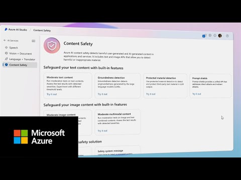 How to build safe and responsible AI applications with Azure AI Content Safety