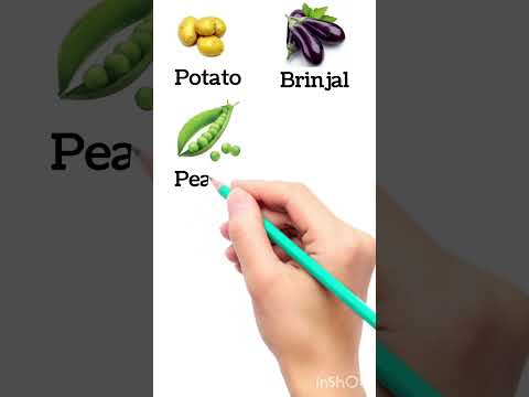 Vegetable Names / Learning vegetables with image/  Types of Vegetables / English rhyme for children