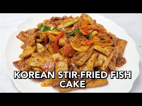 HOW TO MAKE KOREAN STIR-FRIED FISH CAKE | quick and easy | recipe #koreanfishcake #juvilee2575