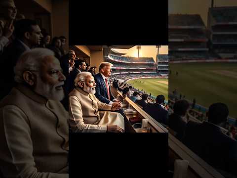 Donald Trump & Narendra Modi Enjoy Cricket in Dubai – Epic Reactions!