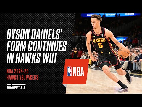 In-form Dyson Daniels drops 17 points in Hawks' victory | #NBA