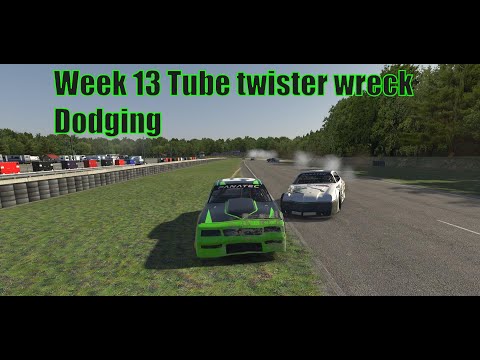 Week 13 Tube frame Twister CARNAGE street stocks at Summit Pointe Raceway