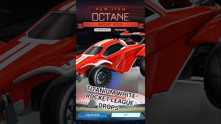 🔥TITANIUM WHITE DROPS IN ROCKET LEAGUE🔥 The Luck was INSANE...