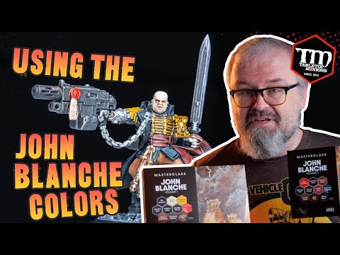 I Painted with the NEW John Blanche Colors - from The Army Painter!