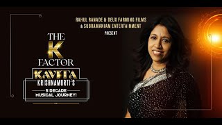 Kavita Krishnamurti Live With Special Concert Of Her 50 Years In Music  | The K Factor