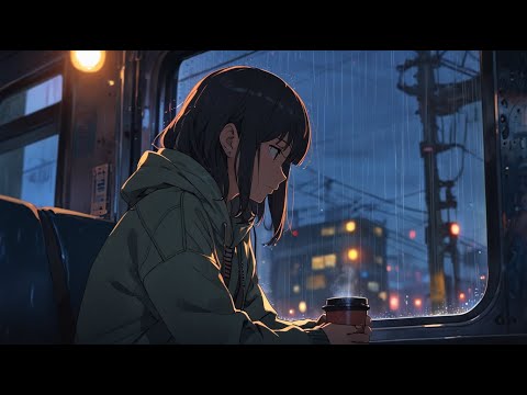 Midnight Train Vibes 🚆🌧️ – Lofi for Late Night Journeys