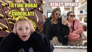 KESLEY IS COMING HOME… HUGE Life Update! 🎉 Reese’s New Clothes + Trying Viral Dubai Chocolate 🍫