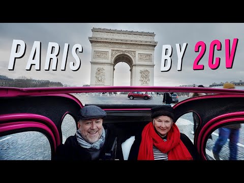 Paris Date Night in a Vintage Convertible 2CV Citroën