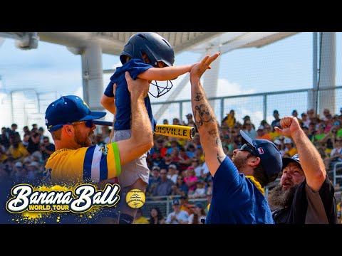 5 Year Old Hits WILD Home Run For The Savannah Bananas