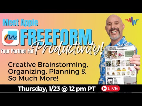 🌟LIVE: Master Apple’s Freeform App🌟