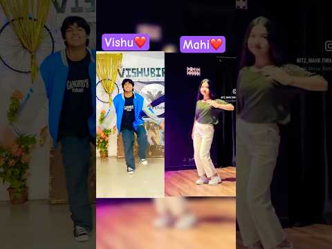 Dhak Dhak Dance With Mahi 🥰🥰 #dance #vishubirhade #dancechallenge #ytshorts #viraldance #reels