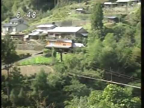 ふるさと紀行　十津川の吊り橋　奈良