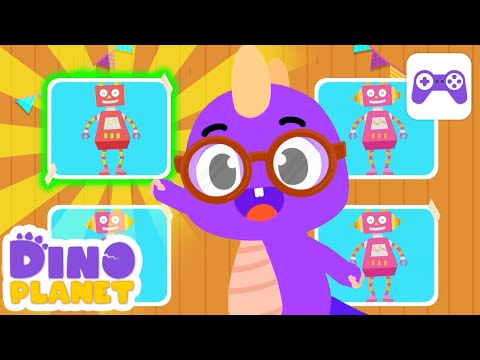 IQ games for kids: Find the odds 🔎🔎  | DINO Cartoon Class