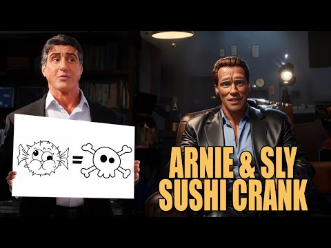 Arnold Schwarzenegger Sushi Bar Crank Call w/ Sylvester Stallone