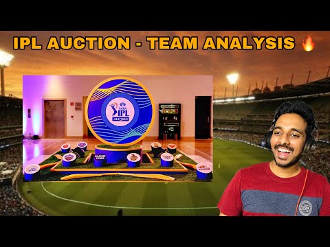 IPL 2025 MEGA AUCTION TEAM ANALYSIS