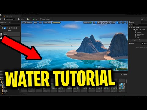 Fortnite UEFN Beginner Tutorial - Water / Ocean Island (Creative 2.0)