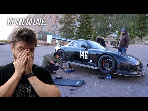 We almost got DISQUALIFIED at Pikes Peak by missing test sessions.  (not proud)