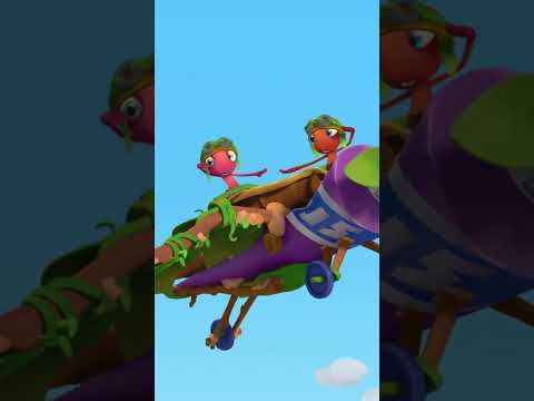 Joey & Boo’s Flying Adventure | Antiks 🐜 | Funny Cartoons for Kids #shorts #antiks