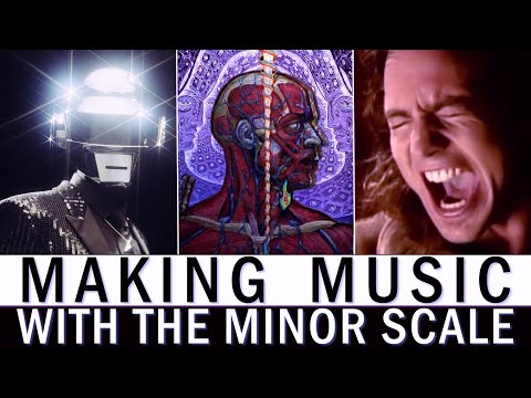 How to Sound Like Daft Punk, Tool, or EVERY Rock Band using Minor/Aeolian [Riffing With Modes #6]