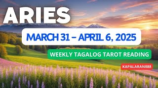 WOW! BEWARE! ILLUMINATION OF BLESSINGS! ♈️ ARIES MARCH 31-APRIL 6, 2025 WEEKLY TAROT #KAPALARAN888