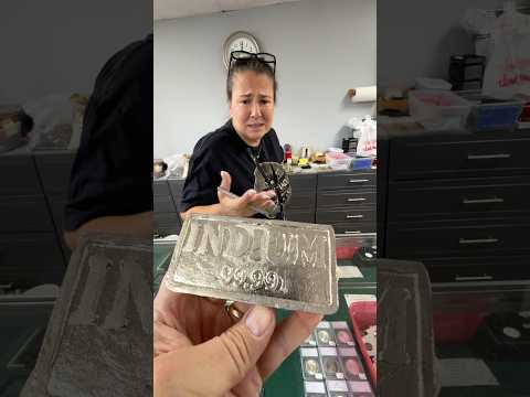 What is Indium?  Coin Shop Owner Has Bought and Sold this Strange Metal