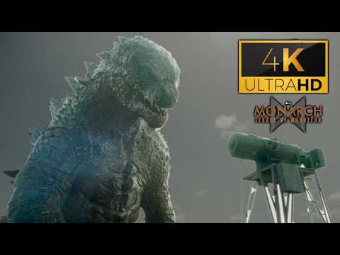 Godzilla Attacked By Nuclear Bomb Scene - Monarch Legacy Of Monsters Scene