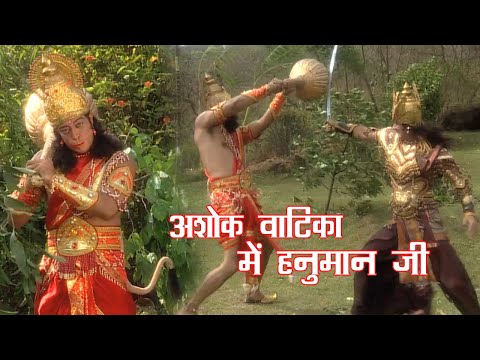 अशोक वाटिका में हनुमान - Hanuman Ji Ki Leela - Lanka Me Hanuman