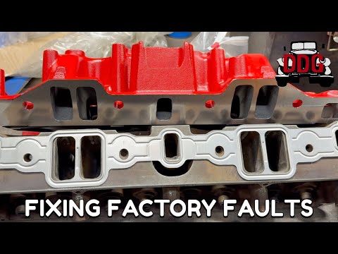 Intake Port Matching - Improving Factory Castings And Finding Hidden Horsepower (A 318 Build Update)