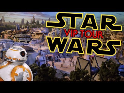 Star Wars Galaxy's Edge Land VIP Tour at D23 Expo 2017