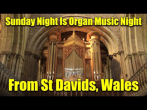 🔴 LIVE ORGAN CONCERT From St Davids, Wales | Sunday Night Is Organ Music Night | 10 November 2024