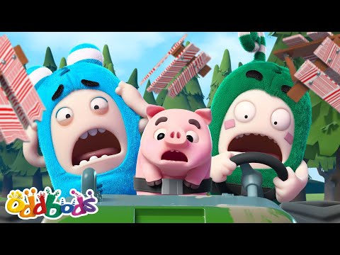 NEW ✨ Rescue Racers | Oddbods Full Episode | Funny Cartoons for Kids