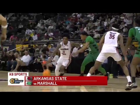 Red Wolves Live: Arkansas State men's basketball beats Marshall in SBC quarterfinals