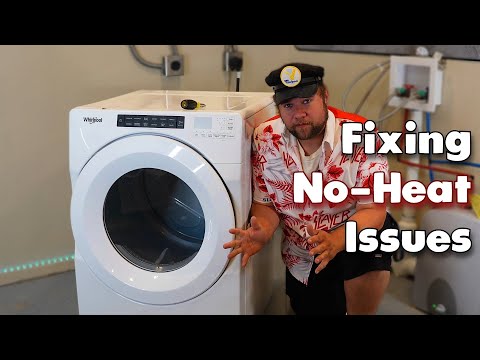 Whirlpool Stackable Dryer Won't Heat - How to Fix