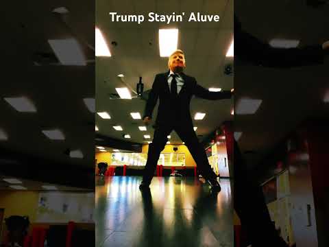 Trump Stayin’ Alive Dance 🕺