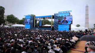 2013 GW Commencement: Timelapse