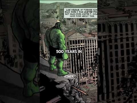 WHEN HULK WAKES UP 500 YEARS AFTER THE WORLD WAS DESTROYED ‼️