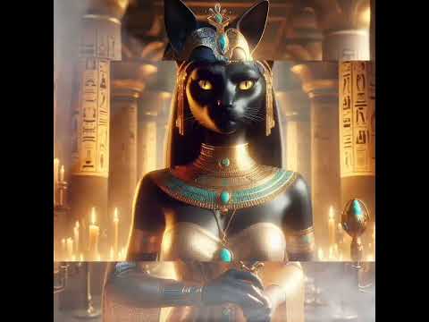 Bastet - Goddess of Protection #egyptianmythology #egyptiongods #goddess #catgod #cat #egypt