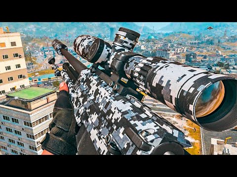 CALL OF DUTY: WARZONE BATTLE ROYALE MIL-SIM SNIPER GAMEPLAY! (NO COMMENTARY)