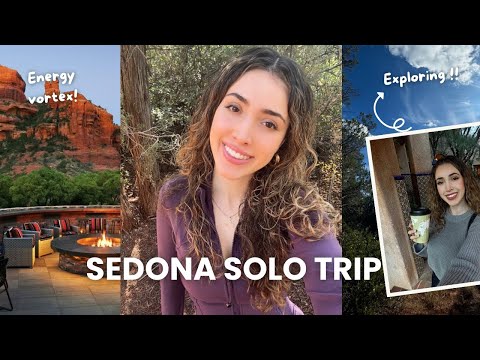 I WENT ON A SOLO TRIP TO SEDONA!! | energy vortex, self care, hiking, etc!!