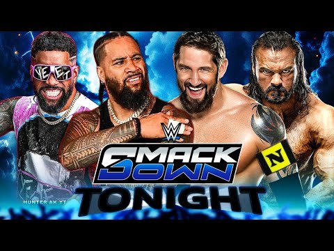 Jey Uso & Jimmy Uso vs Drew McIntyre & Wade Barrett WWE SmackDown Tag Team - FULL MATCH